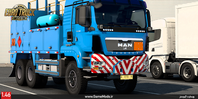 مگا مد بینظیر و کامل مان TGS یورو ۵ + تیونینگ عظیم برای بازی Euro Truck  Simulator 2 ورژن ۱.۴۹, SimulatorGames Mod